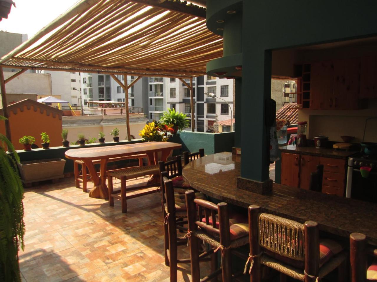 리마 La Casona Azul B&B 외부 사진